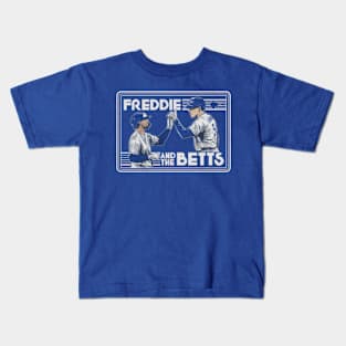 Mookie Betts & Freddie Freeman Freddie And The Betts Kids T-Shirt